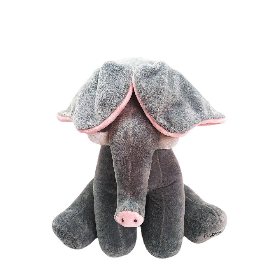 Maliben | Peek-A-Boo-Elephant - Interactive Plush Toy