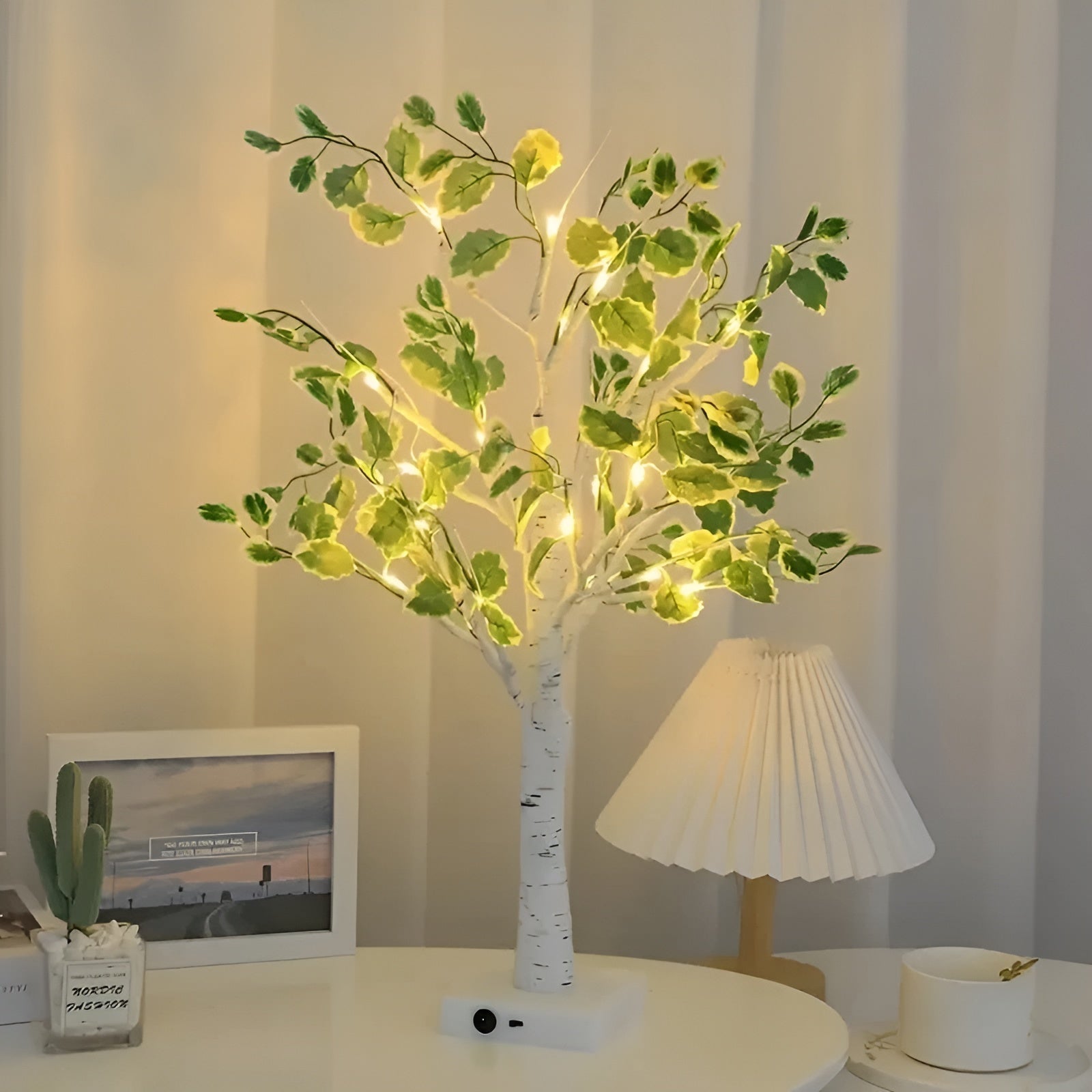Maliben | Magical Brighttree Table Lamp – Elegant Tree Design With Warm Led Lighting