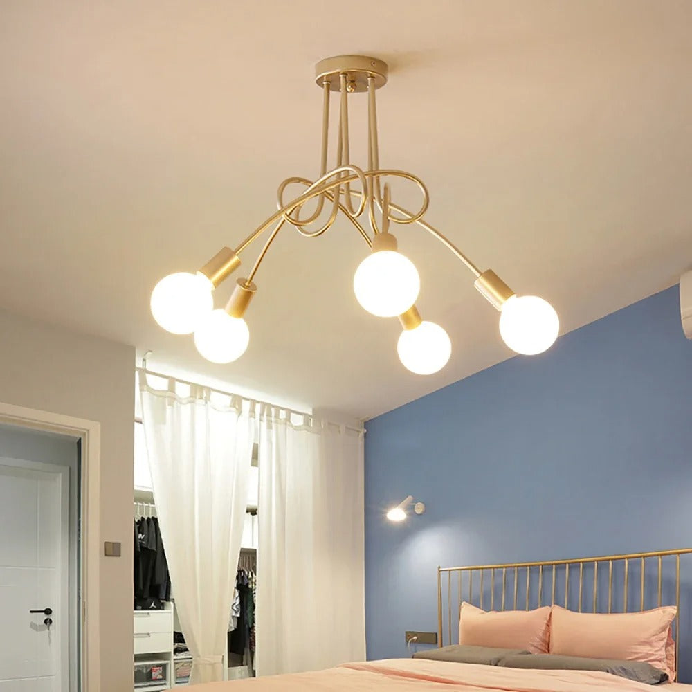 Maliben | VIntage Led Ceiling Lamp in Antique Design