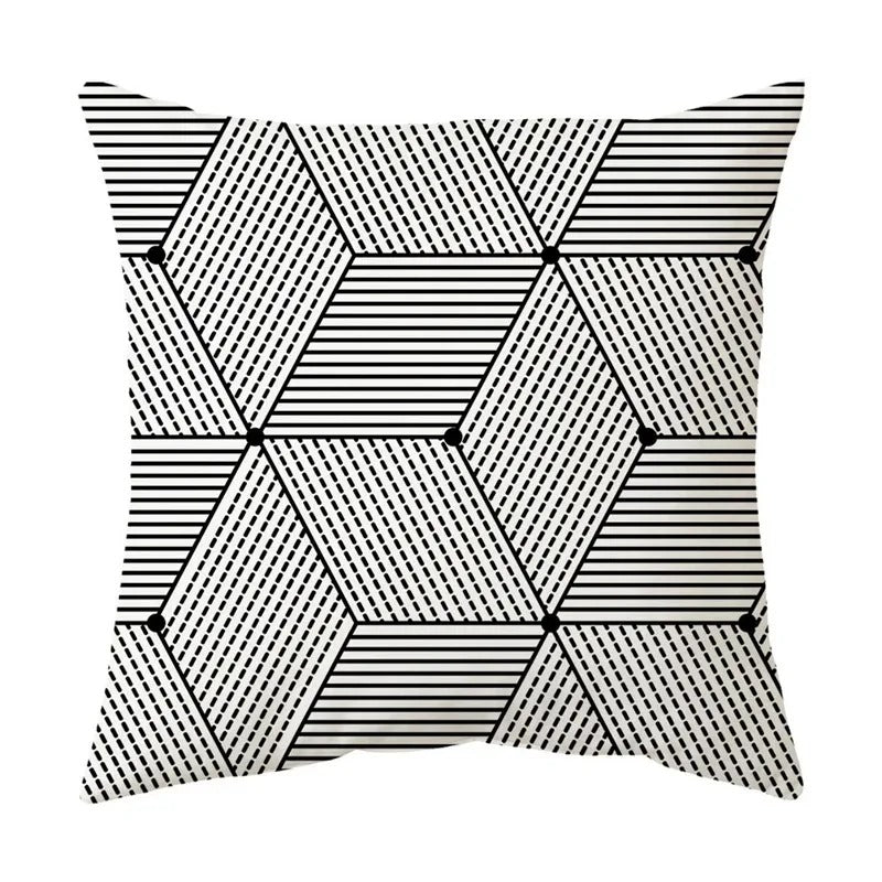 MAliben | Stylish Geometric Pillow Cover - For a Modern Interior