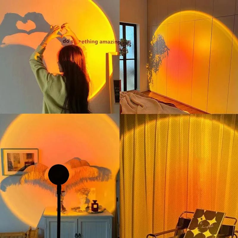 Maliben | Led Sunset Projector – Magical Light For Relaxation And Atmosphere