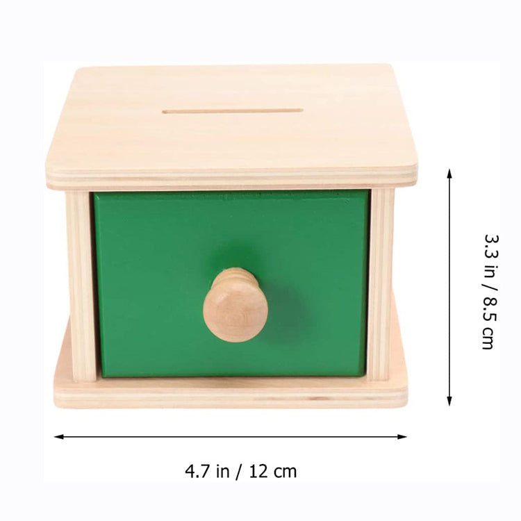 Maliben | Woods Montessori Coin Game – Promote Fine Motor Skills And Precision
