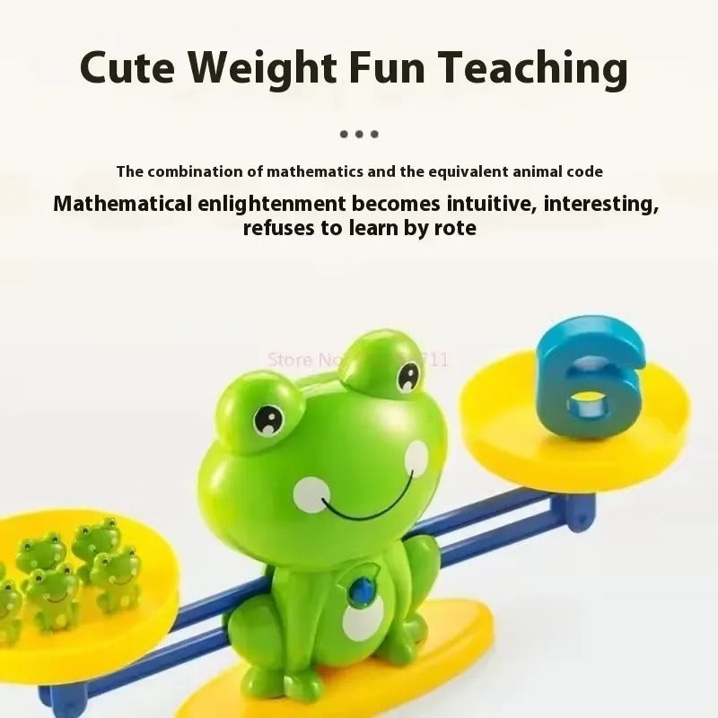 Maliben | Fun & Educational Frog Balance Math Toy