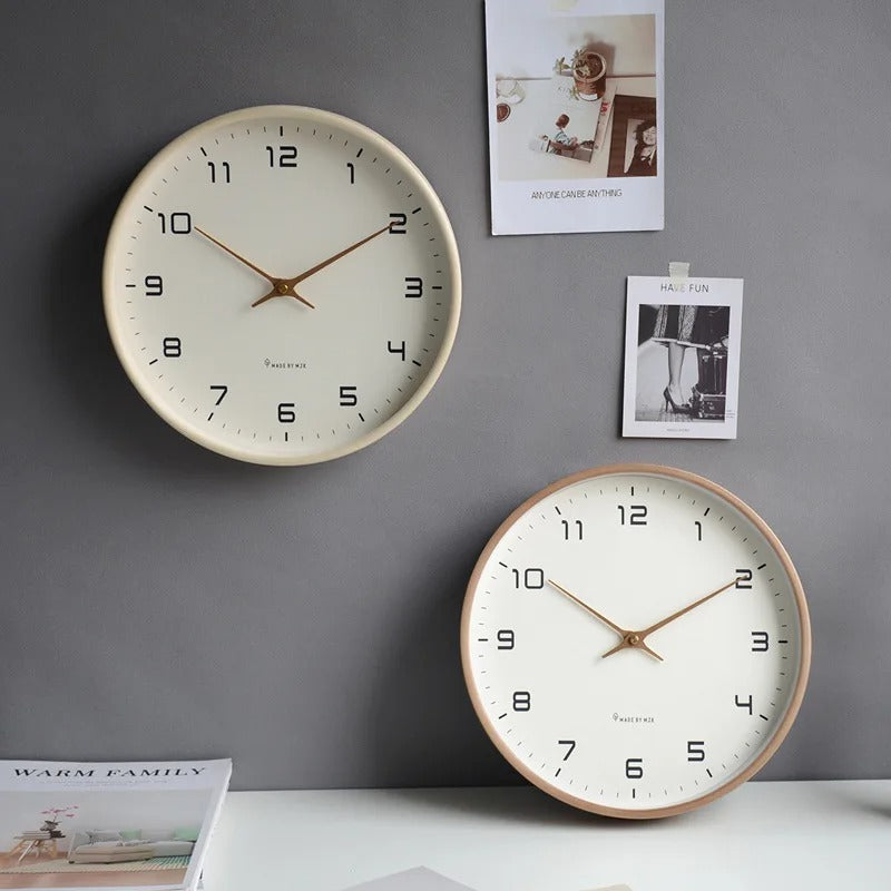 Maliben | Minimalistic Wall Clock | Metal & Resin