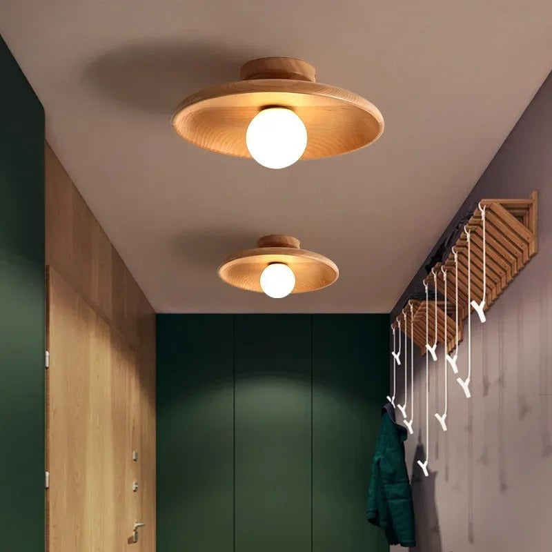 Maliben | Wooden Ceiling Lamp