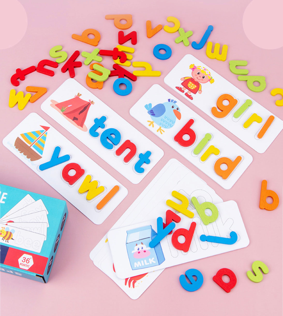 Maliben | Montessori Spelling Game