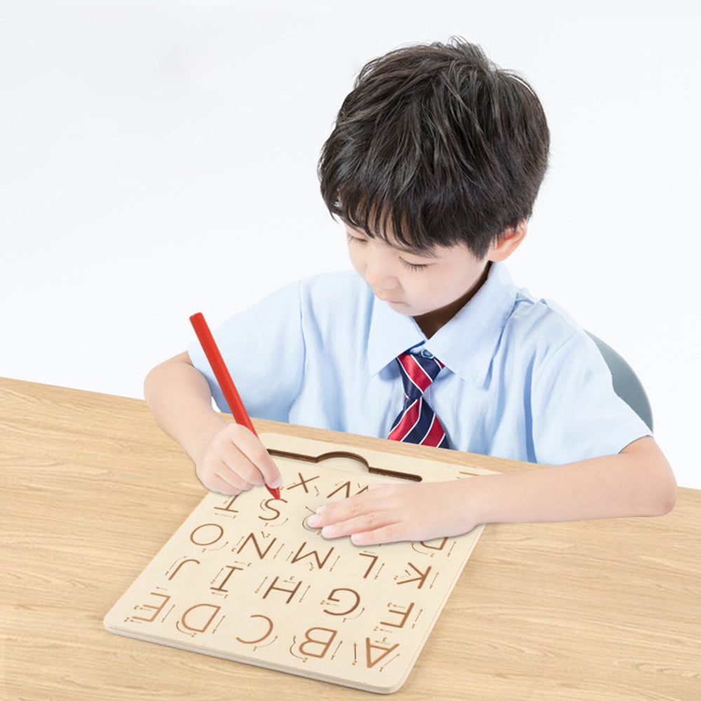 Maliben | Wooden Numbers & Shapes Board