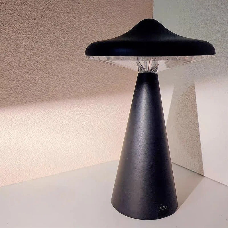 Maliben | Mushroom Table Lamp - Chic Led Table Lamp With Touch-Dim Function