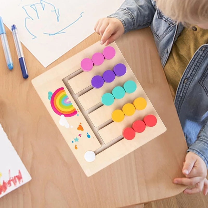 Maliben | Wooden Montessori Sorting Puzzle - Develop Logical Thinking For Kids