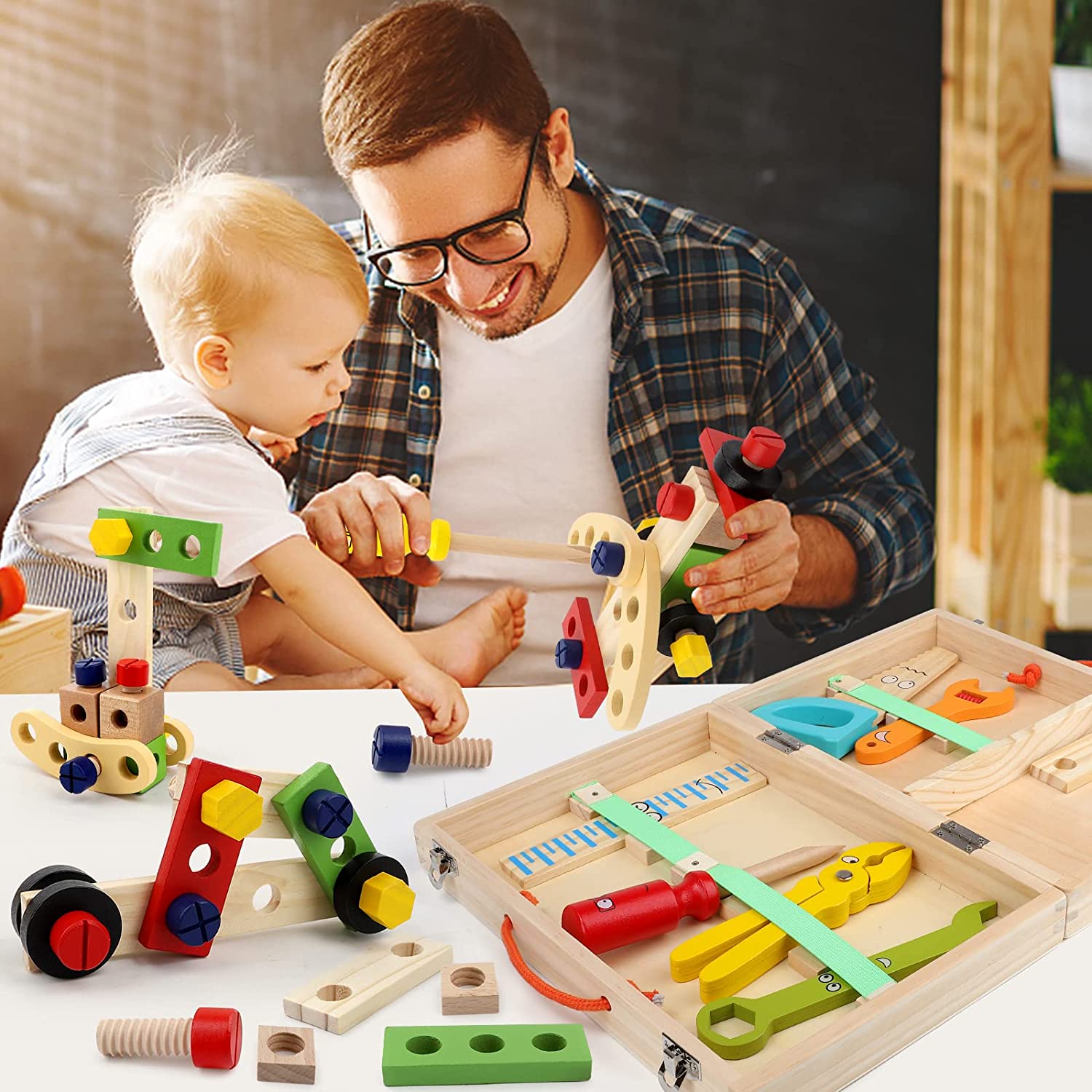 Maliben | Tinyfix Toolbox | Creative Development - Educational Tool Toy For Kids