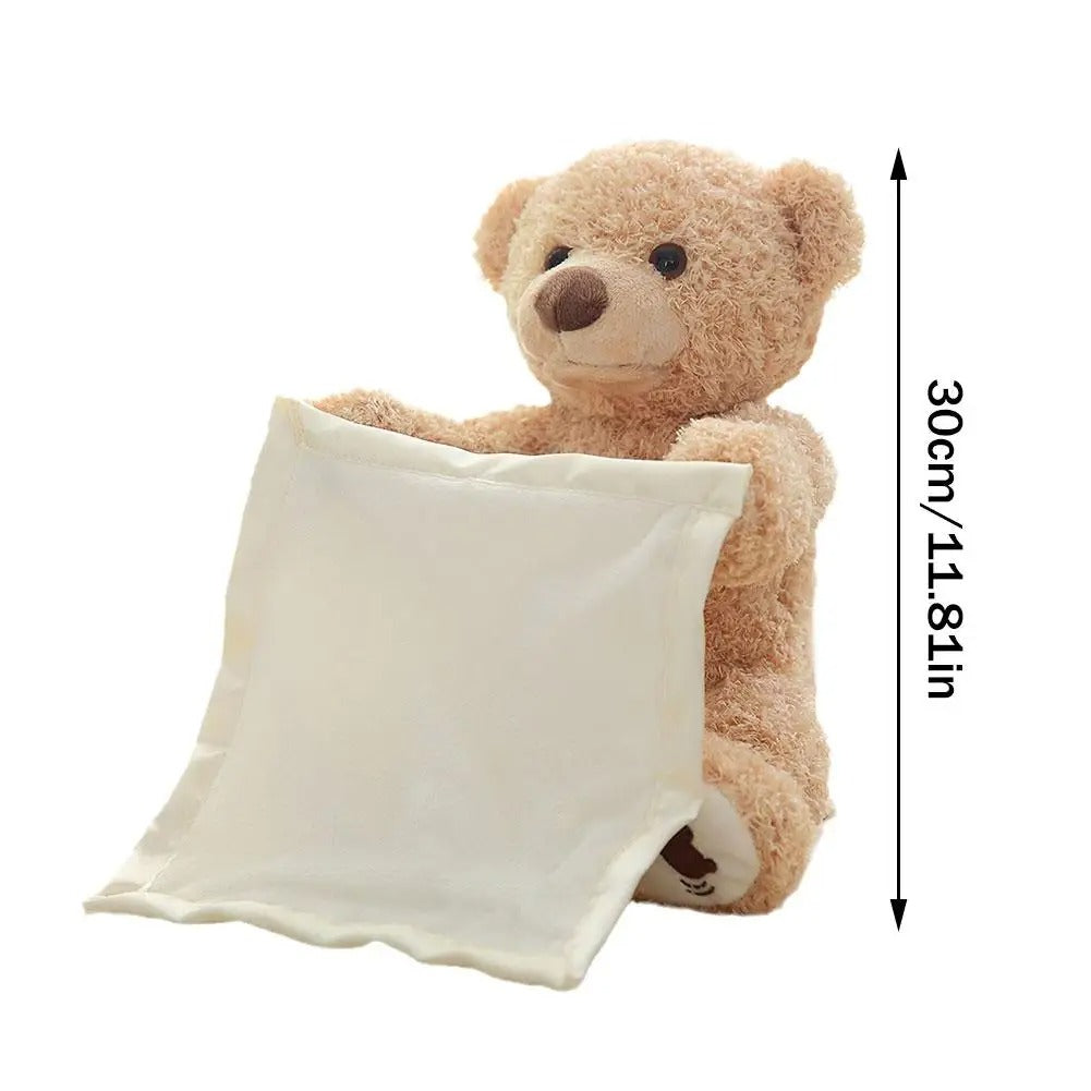 Maliben | Peek-A-Boo-Teddy - Interactive Plush Toy