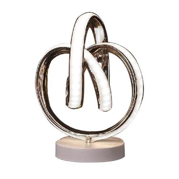 Maliben | Luminare - Modern Led Table Lamp With Curved Design And Usb Connection