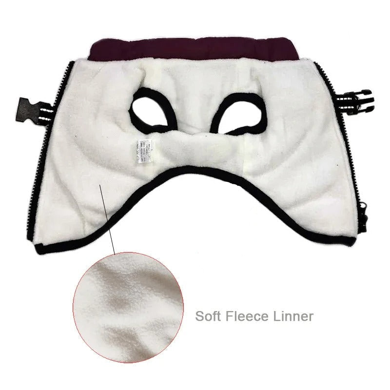 Maliben | All-Weather Insulated Dog Jacket with Built-in Harness
