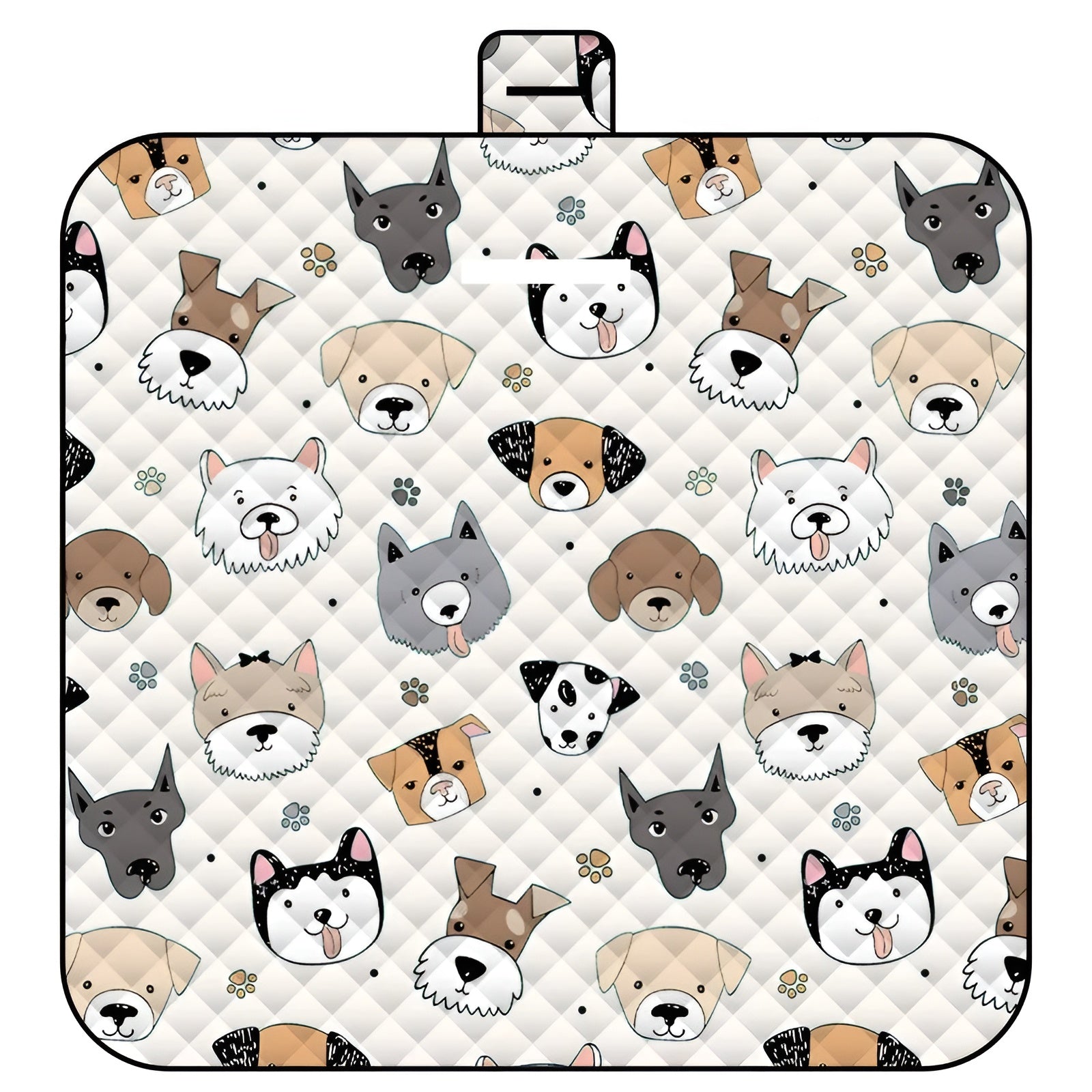 Maliben | Foldable Baby Playmat Wanderlino | Padded & Water-Resistant | For Outdoor & Home | Incl. Carry Bag