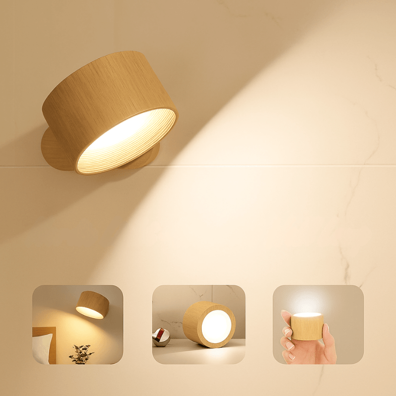 Maliben | Wireless Nordic Wall Light With Remote Control