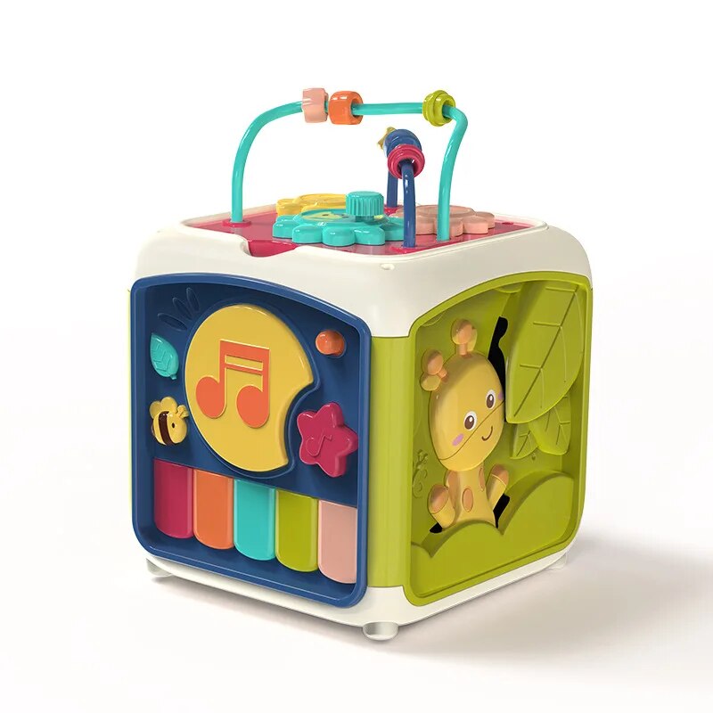 Maliben | Wonder Cube | Discover The World Of LearnIng - 7-in-1 Montessori Toy For Development And Fun