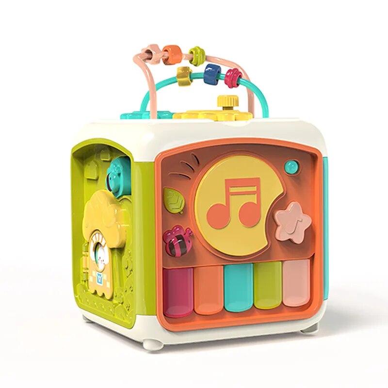 Maliben | Wonder Cube | Discover The World Of LearnIng - 7-in-1 Montessori Toy For Development And Fun