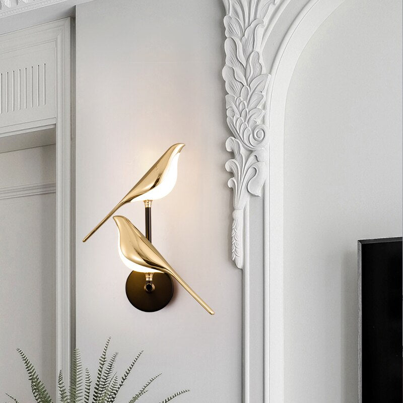 Maliben | Birdglow - Luxury Led Bird Wall Lamp