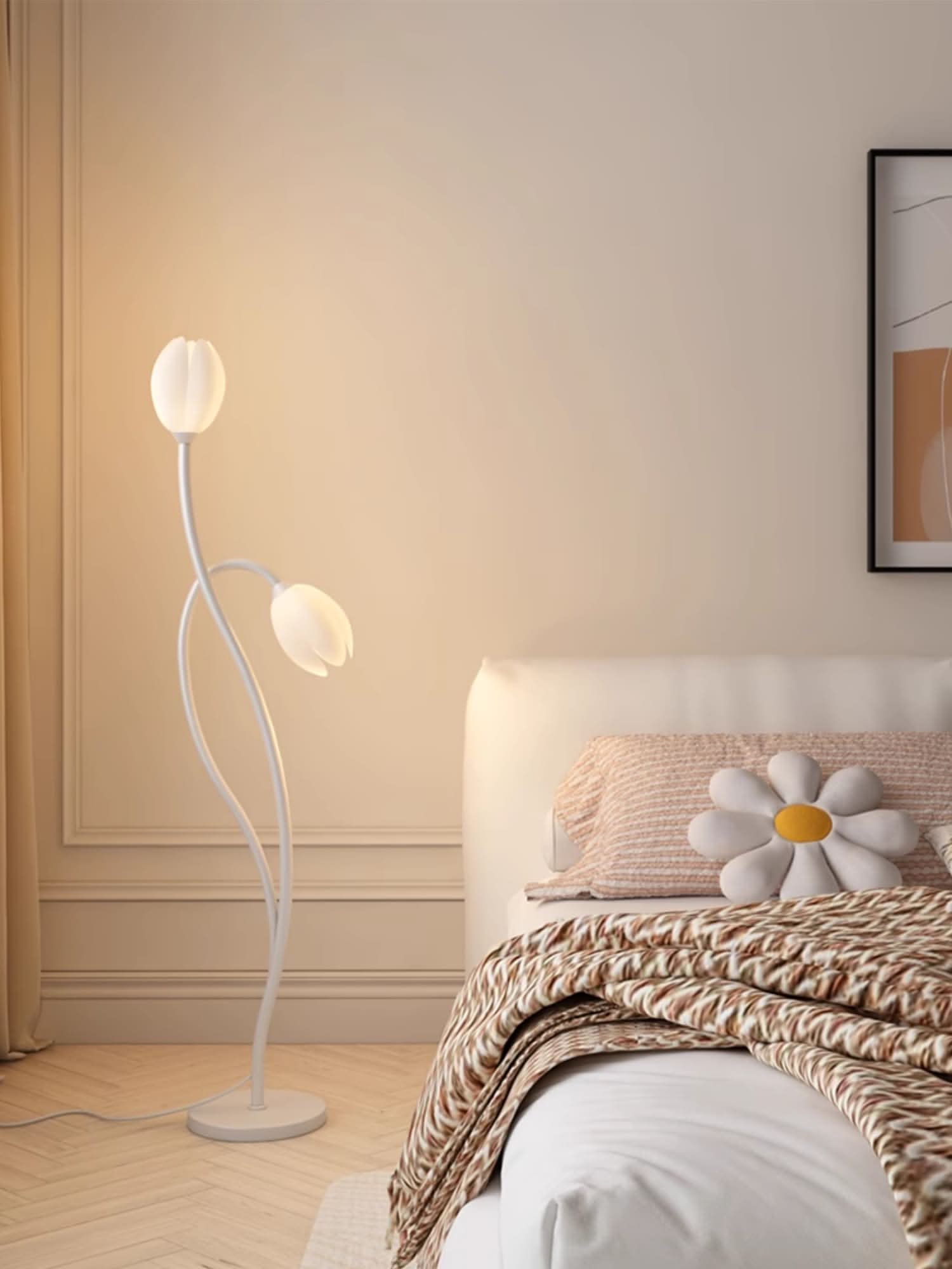 Maliben Modern Flower Floor Lamp with G9 Socket