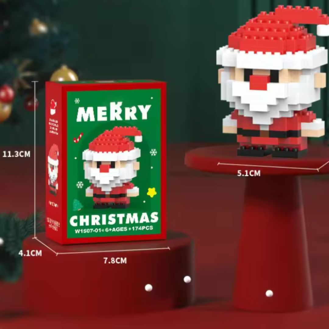 Maliben | Creative Building Block Christmas Figures - Fun For The Whole Family