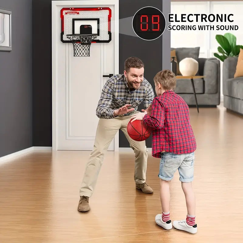 Maliben | Mini Basketball Frame With Electronic Scoreboard - Bouncepro