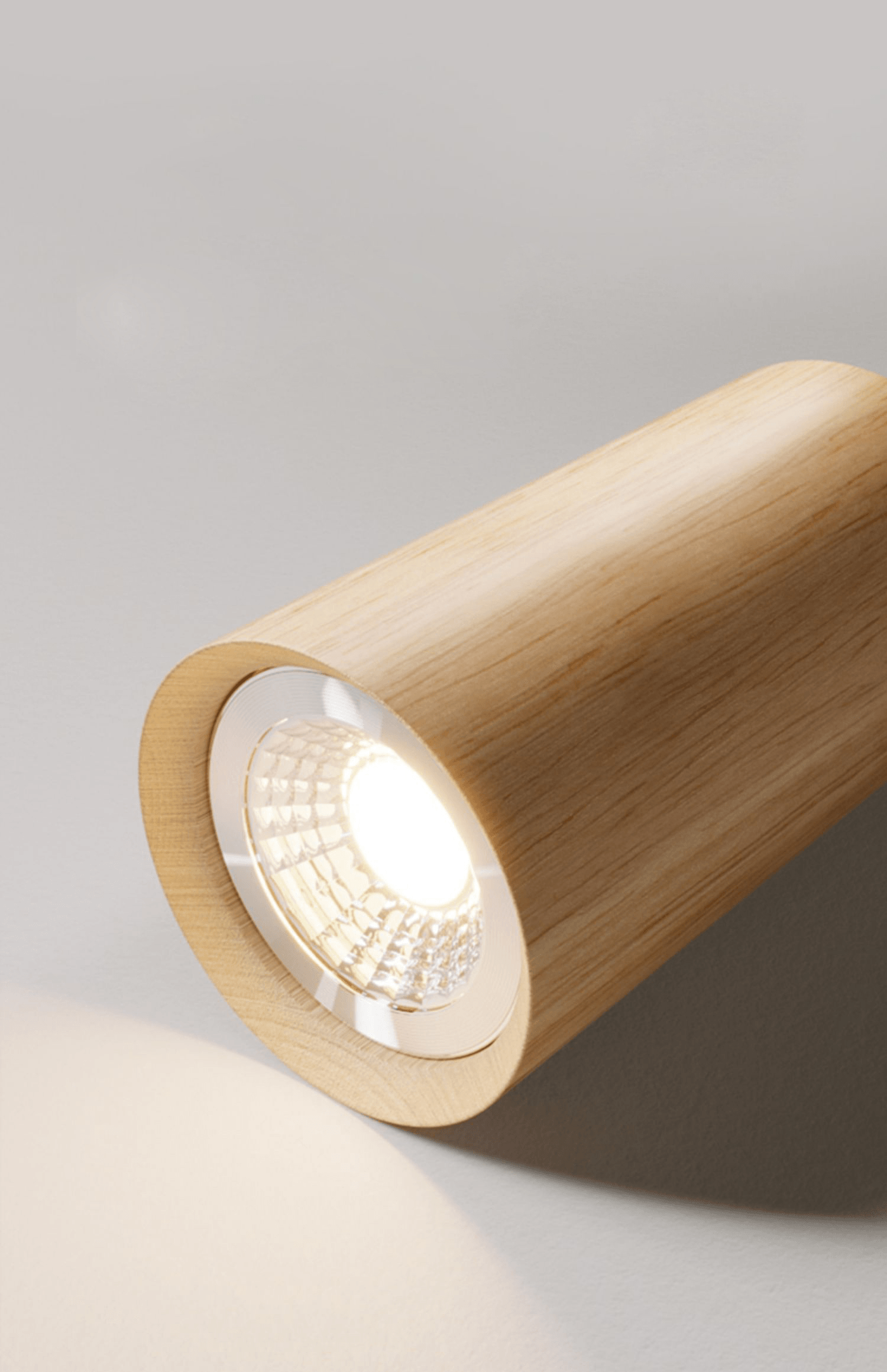 Maliben | Adjustable Wooden Ceiling Lamp Minimalist Solid Wood