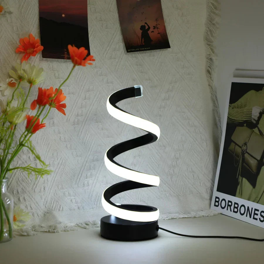 Maliben | Modern S-Shaped Desk Lamp - Flexiglow
