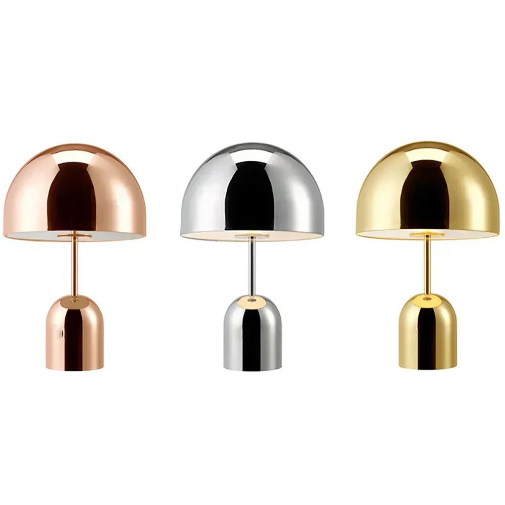 Maliben | Luxeglow Table Lamp - Elegant Copper Finish For Any Room