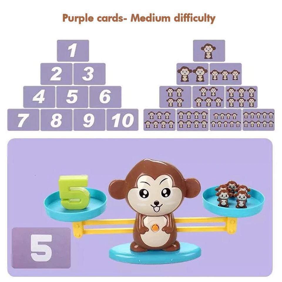 Maliben | Monkey Balance Math Game