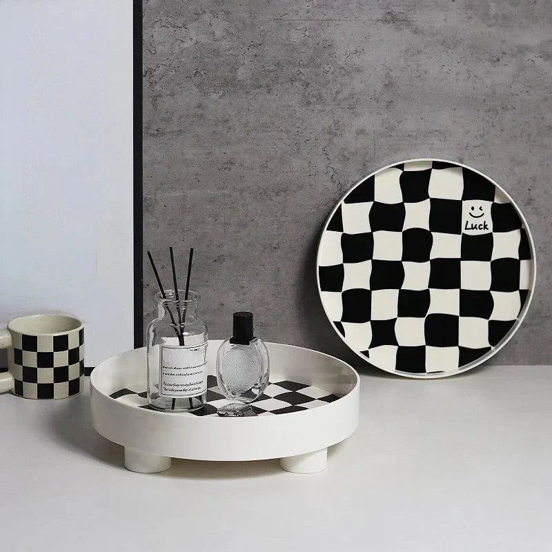 Maliben | Monochrome Chessboard Storage Tray