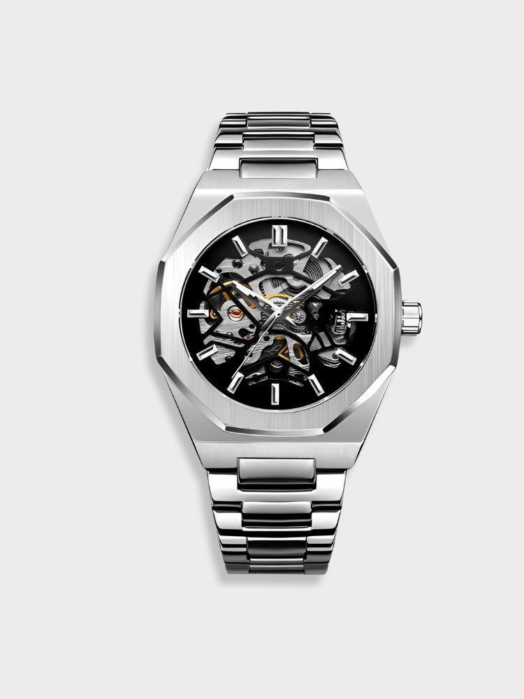 Maliben | Blaise - Chronograph Watch Leather - Timeless Elegant