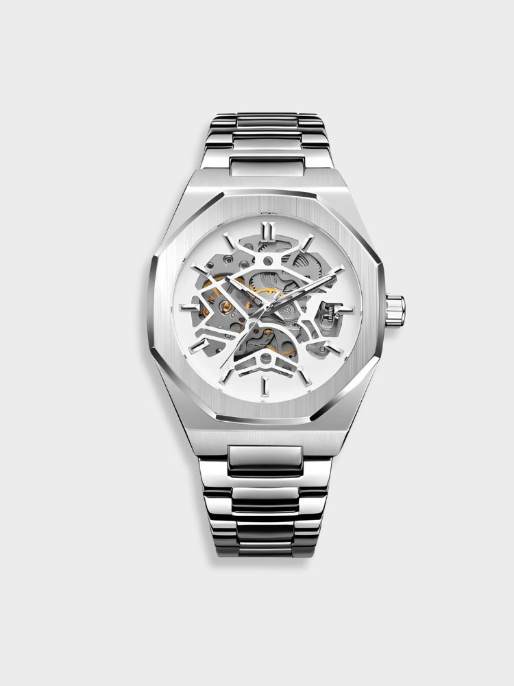 Maliben | Blaise - Chronograph Watch Leather - Timeless Elegant