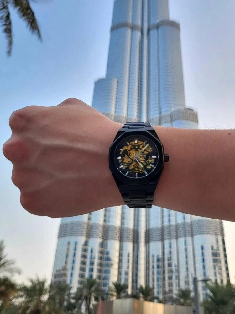 Maliben | Blaise - Chronograph Watch Leather - Timeless Elegant