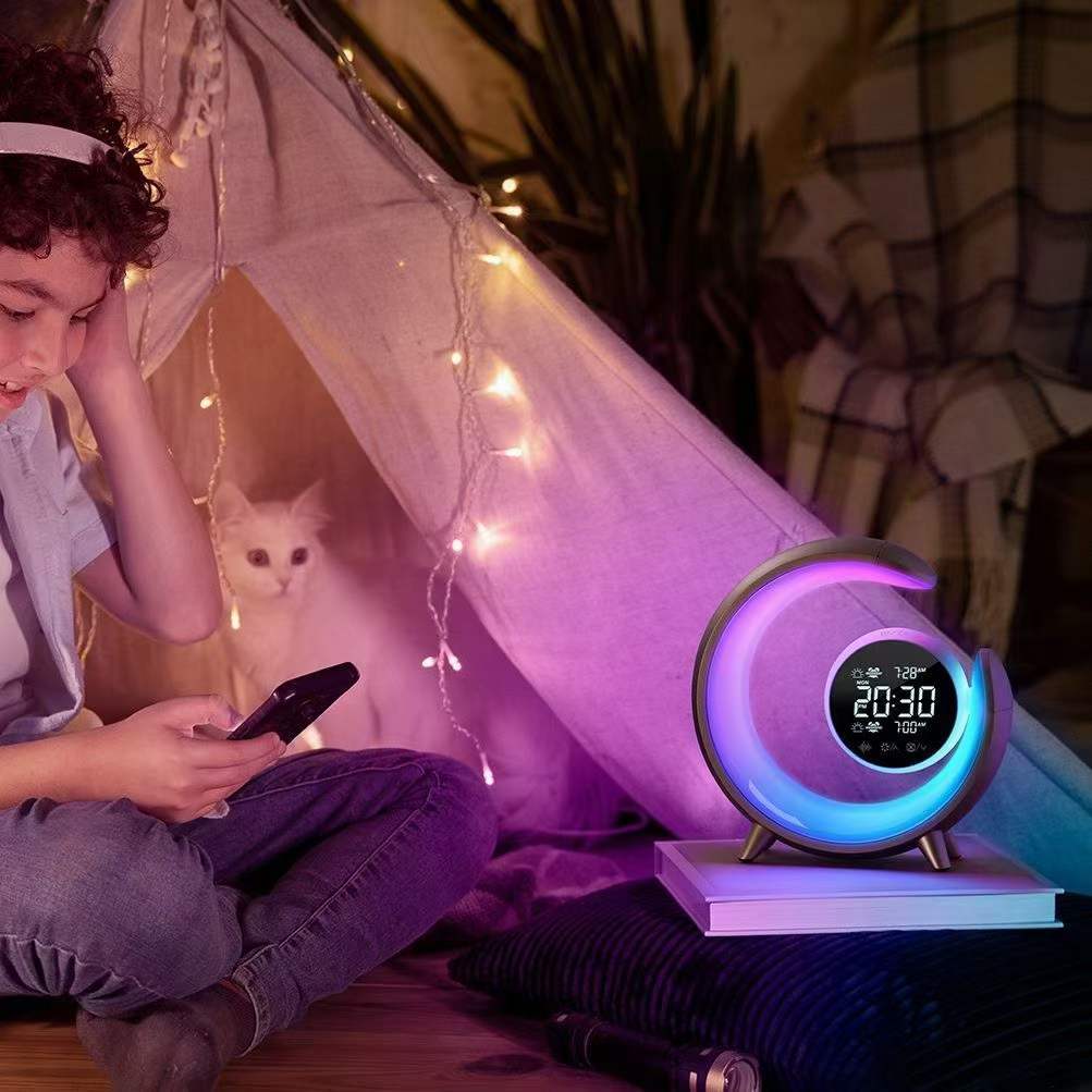 Maliben | Multifunctional Night Light With Rgb & Alarm Clock Function – Lumivo