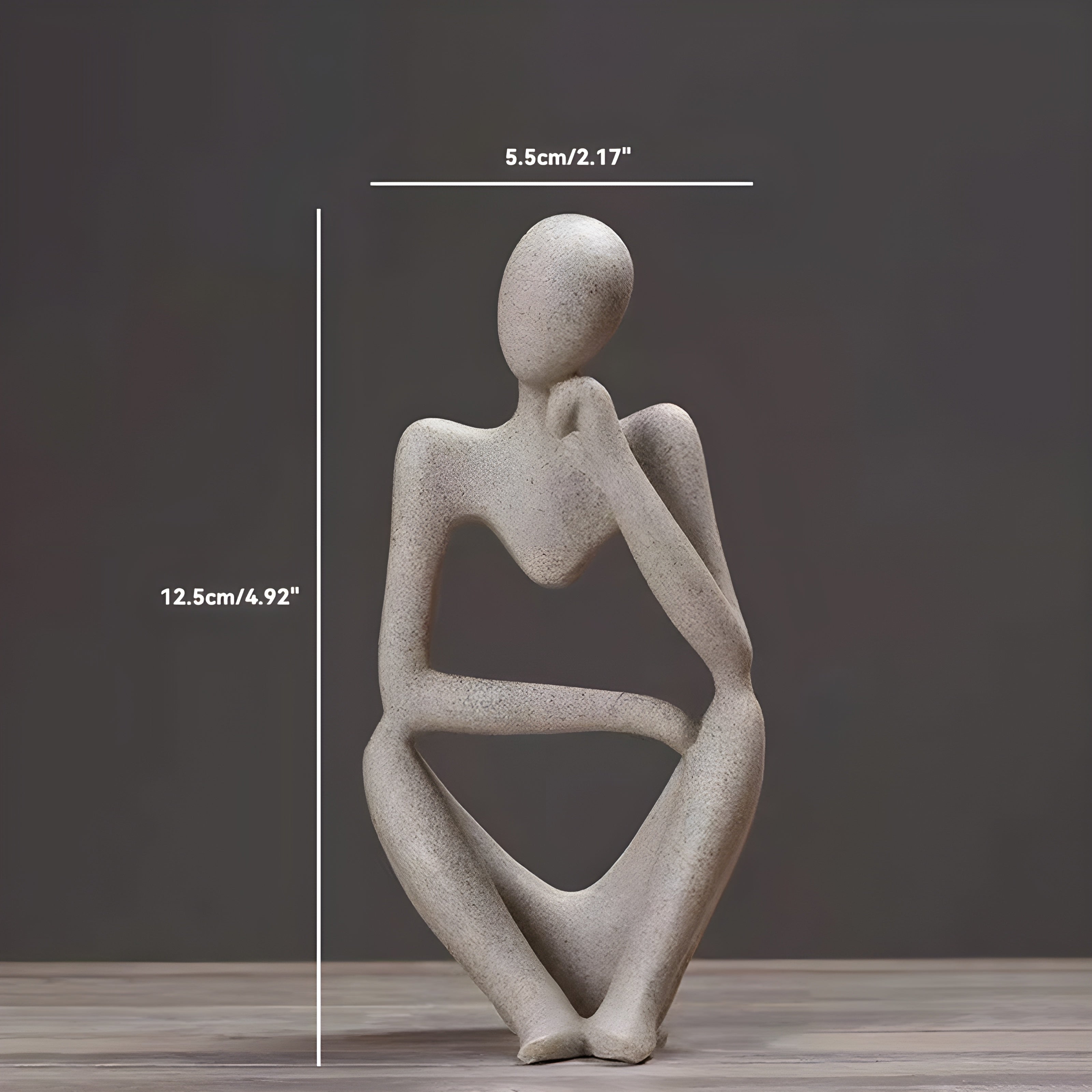 Maliben | Abstract Thinker Sculpture Home Decor