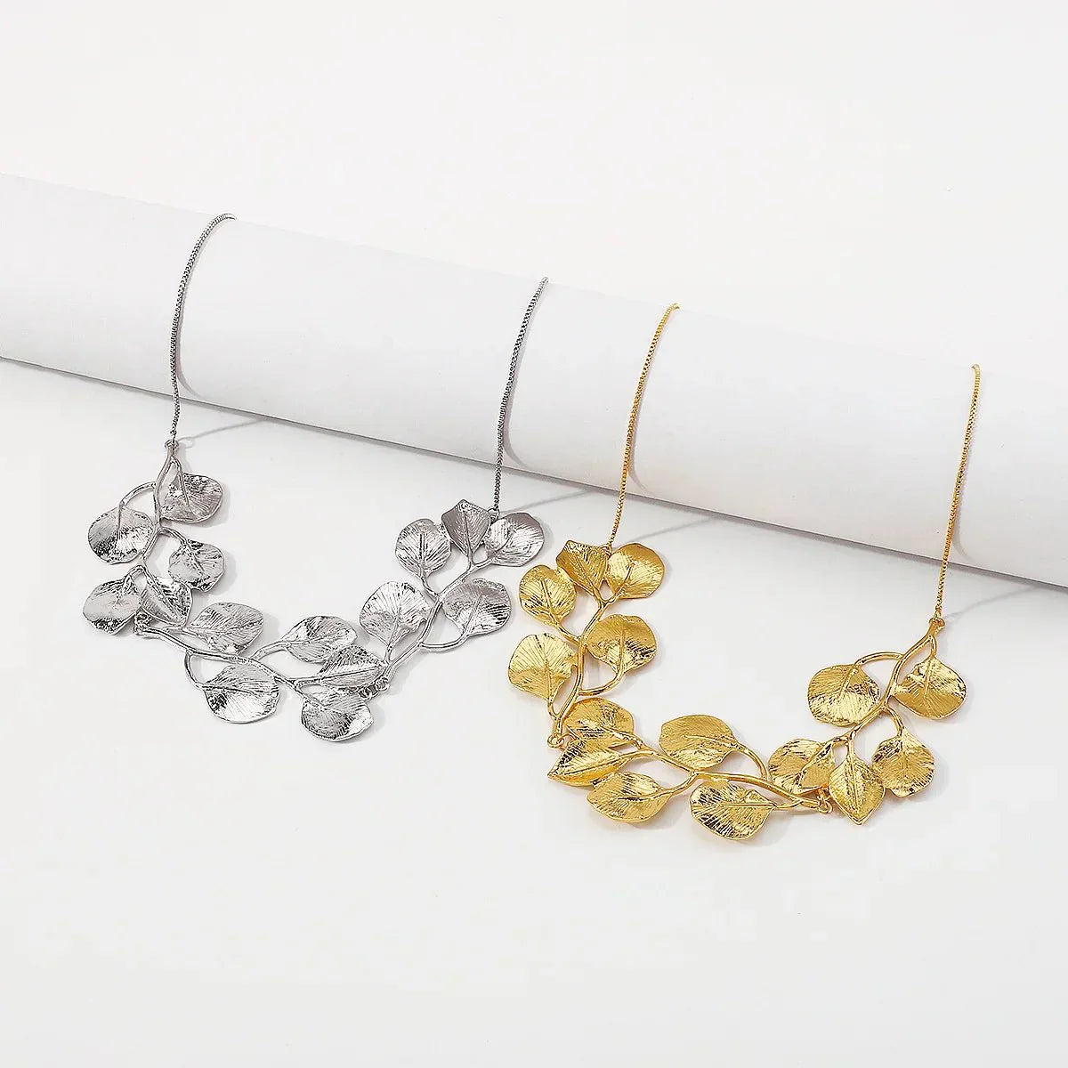 Maliben | Natures Leaf Statement Necklace
