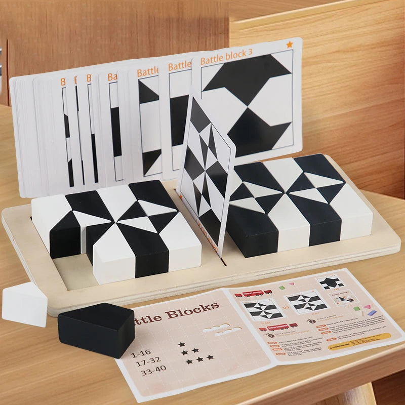 Maliben | Wooden Tangram Puzzle Blocks Game
