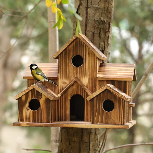 Maliben | Birdhouse - Functional Nest Box For Small Birds