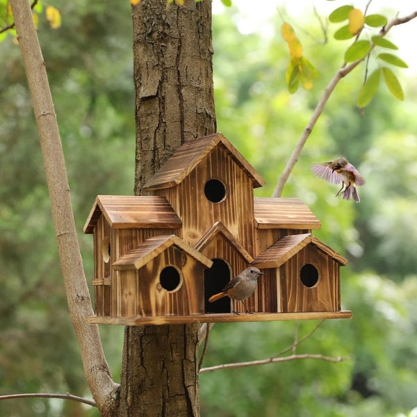 Maliben | Birdhouse - Functional Nest Box For Small Birds