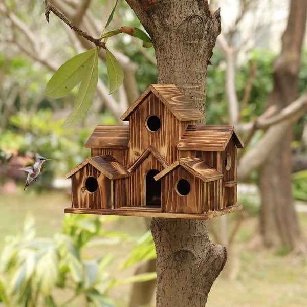 Maliben | Birdhouse - Functional Nest Box For Small Birds