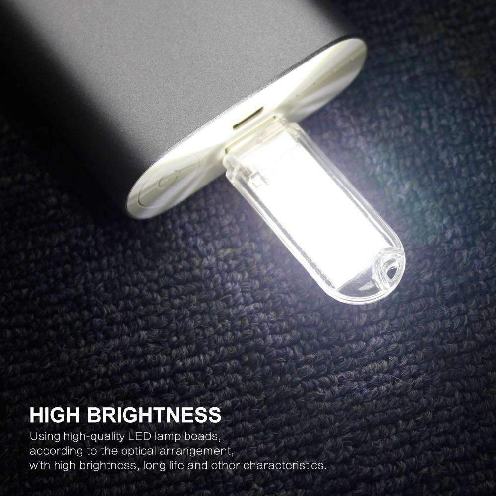 Maliben | Mini Usb Led Night Light - Cold White Lamp