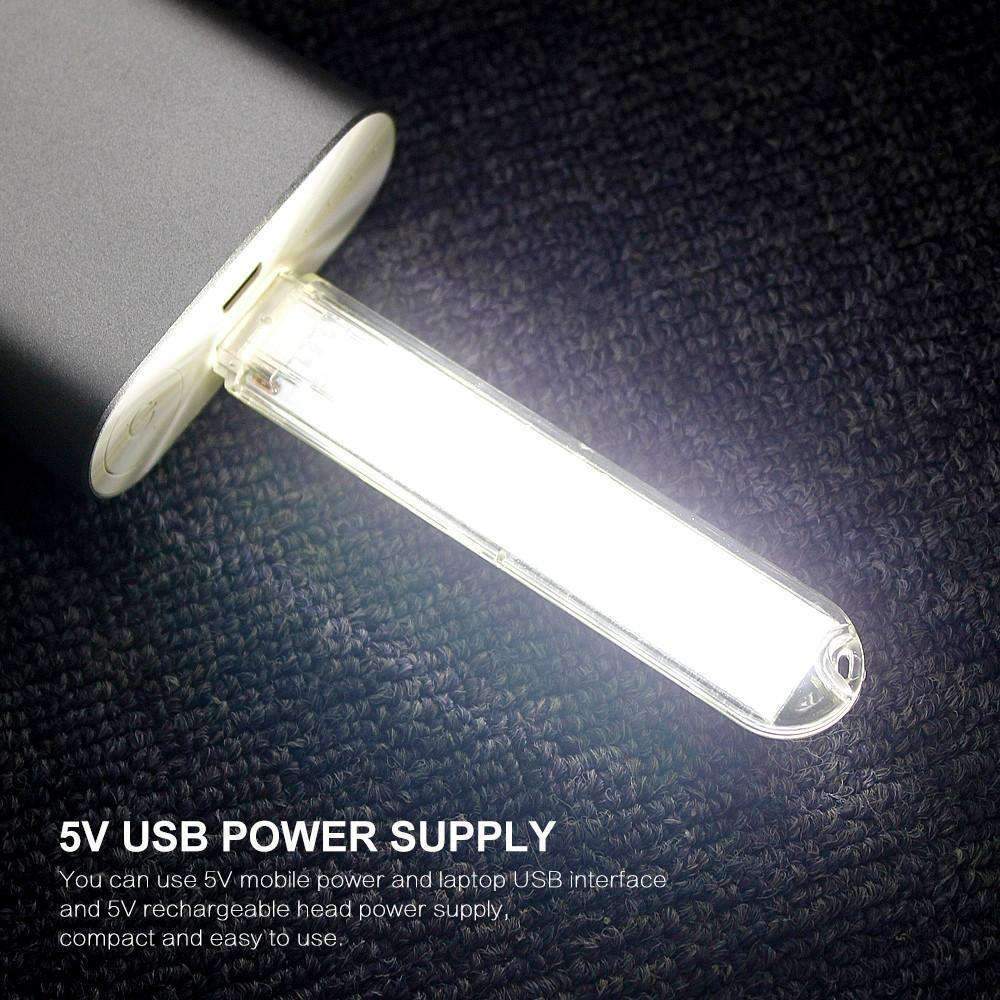 Maliben | Mini Usb Led Night Light - Cold White Lamp
