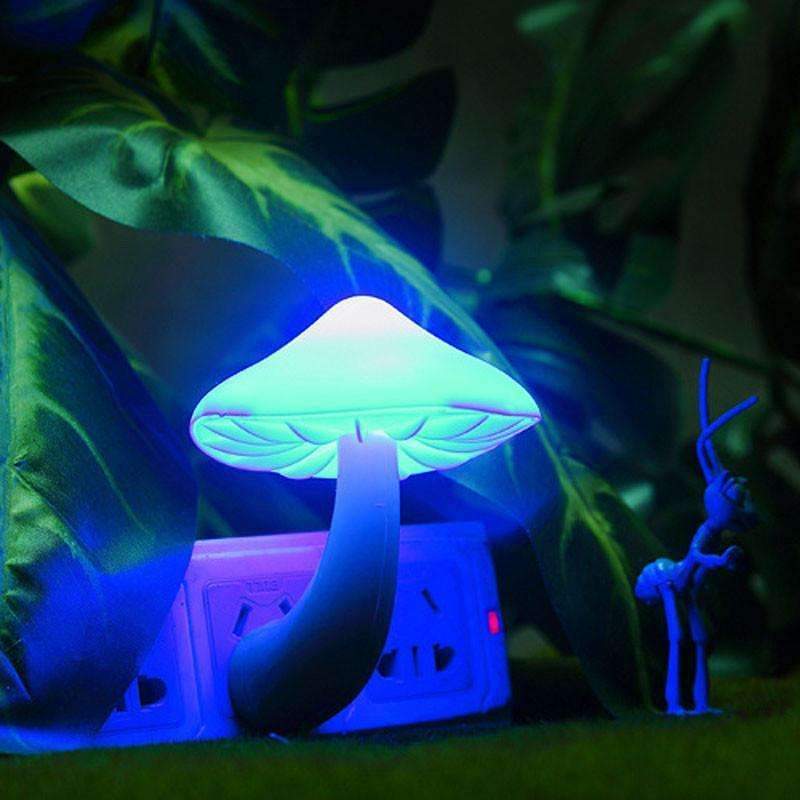 Maliben | Mushroom Led Night Lamp Wall Socket