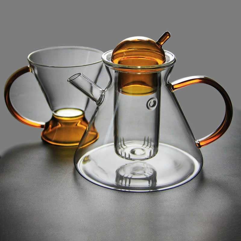 Maliben | Nordic Glass Teapot/Cup