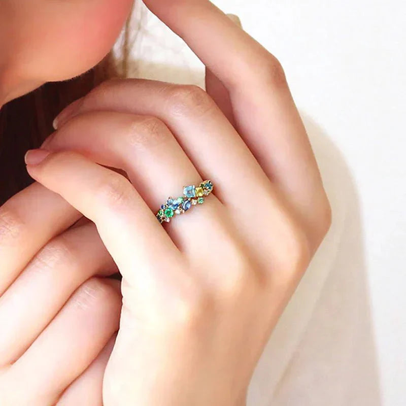 Maliben | Oceanic Gem Mine Dazzling Ring