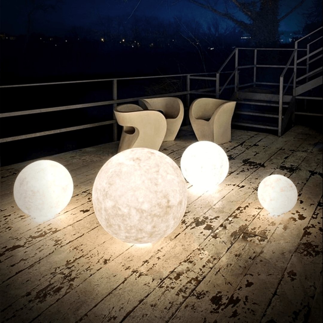 Maliben | Magical Moon Lamp - With Wireless Touch Control And Wooden Stand