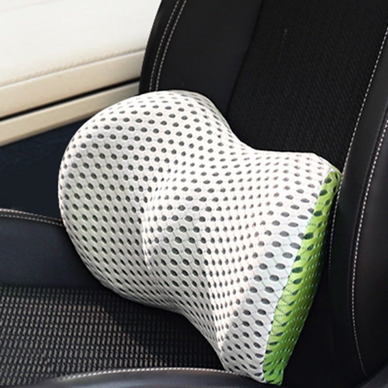 Maliben | Spinerest Orthopedic Lumbar Pillow | Ergonomic Back Support For Office, Car & Home | Removable Cover