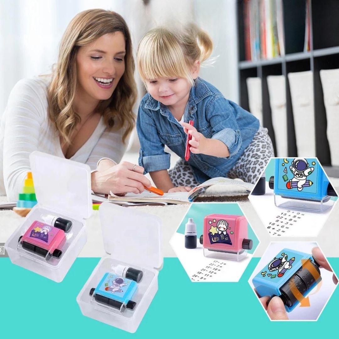 Maliben | Mathematics Learning Stamp For Children