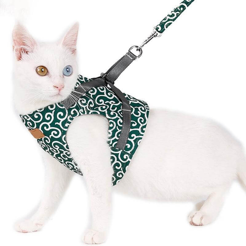Maliben | PAWVENTURE HARNESS – Cat Harness Vest Set with Breathable Mesh & Leash