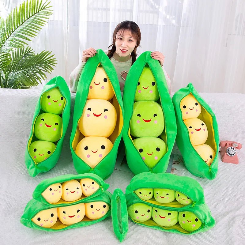 MAliben | SnugglePea | Huggable Pea - Giant Plush pea In a Pod